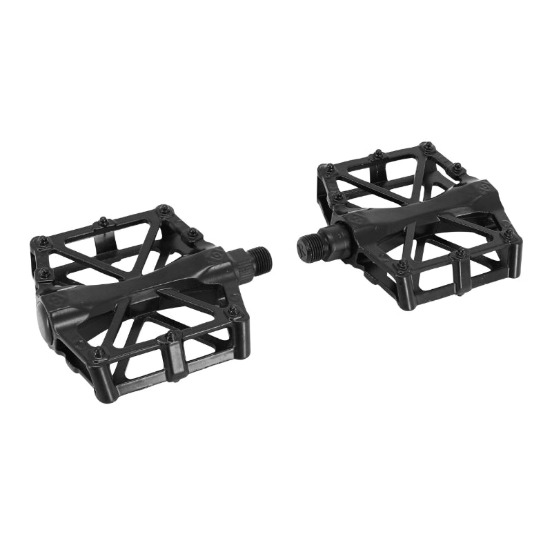 PEDALE VTT PLATEFORME DESCENTE - BMX P2R ALU NOIR 9-16" (PAIRE)