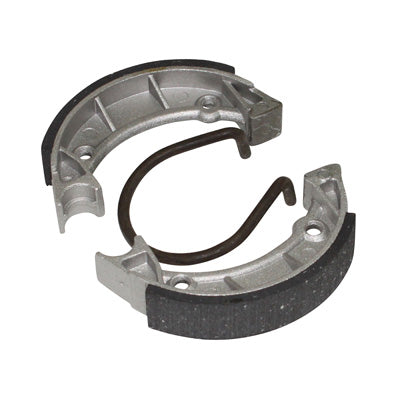 ADAPTABLE MOPED BRAKE SHOE PEUGEOT 103 SPX-RCX FRONT AND REAR (DIAM 90x20 mm -1 SPRING- HONEYCOMB) (SOLD IN PAIR)