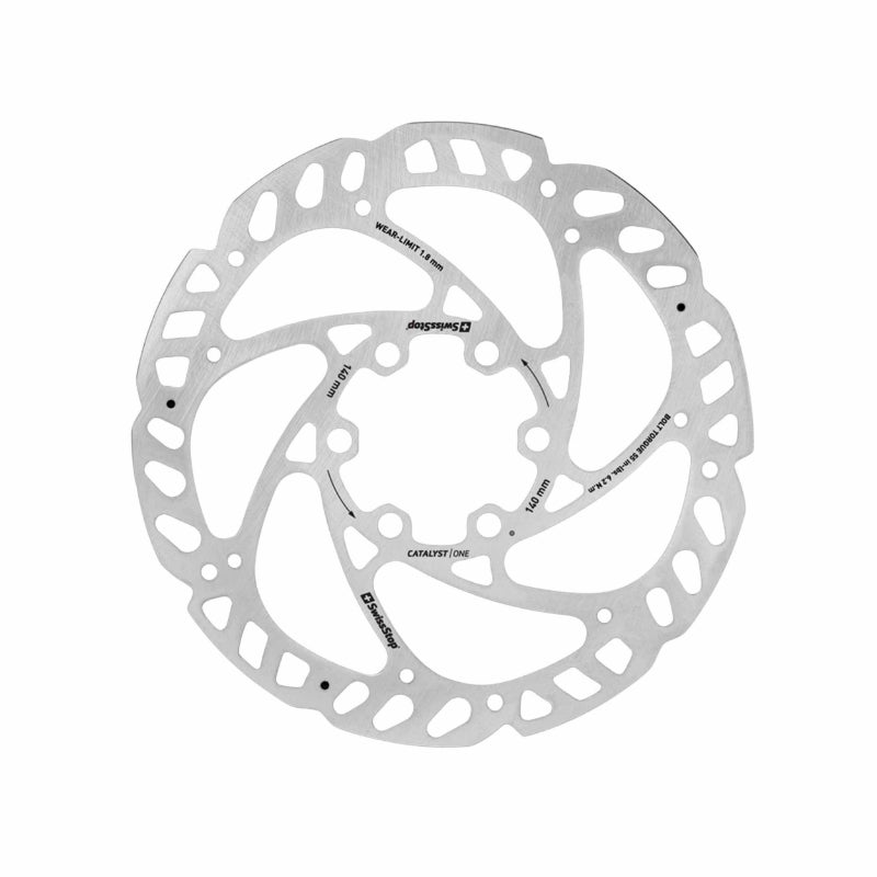 SWISSSTOP KATALYSATOR ÉÉN 6 GATEN REMSCHIJF 140 mm