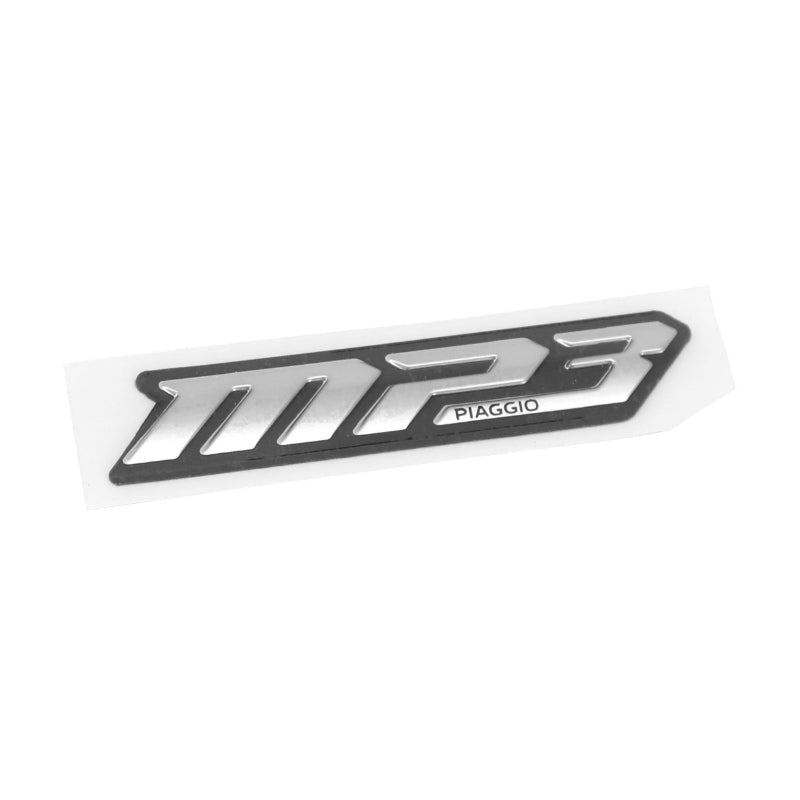 AUTOCOLLANT-STICKER-DECOR "MP3" POUR GUIDON ORIGINE PIAGGIO 400-530 MP3 2022+ -2H005224-