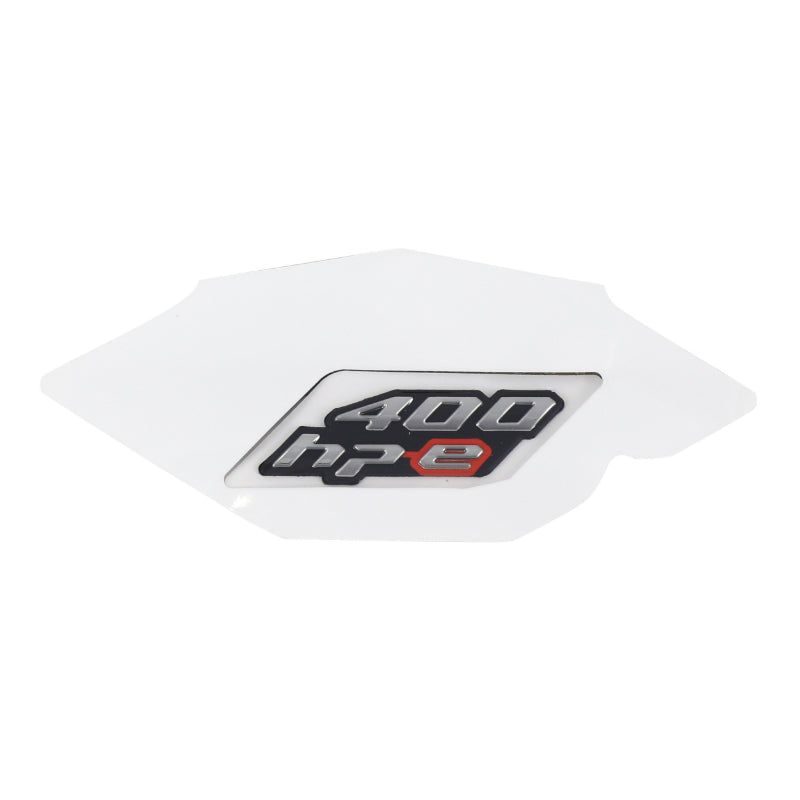 AUTOCOLLANT-STICKER-DECOR "400HPE" ORIGINE PIAGGIO 400 MP3 2022+ -2H005226-