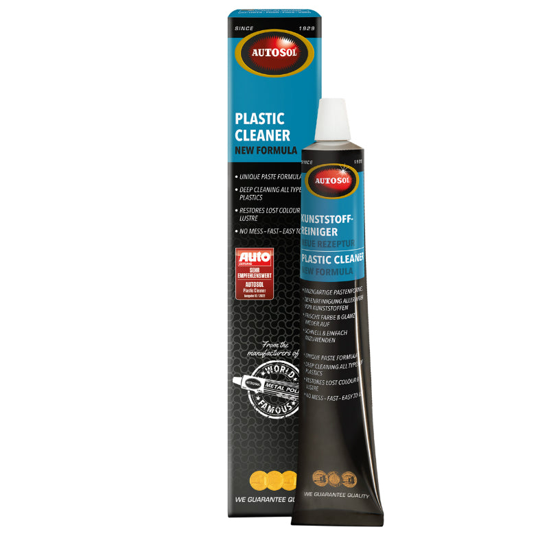 AUTOSOL PLASTIC CLEANER FOR PLASTICS (TUBE 75 ml) (MADE IN GERMANY - PREMIUM QUALITY)