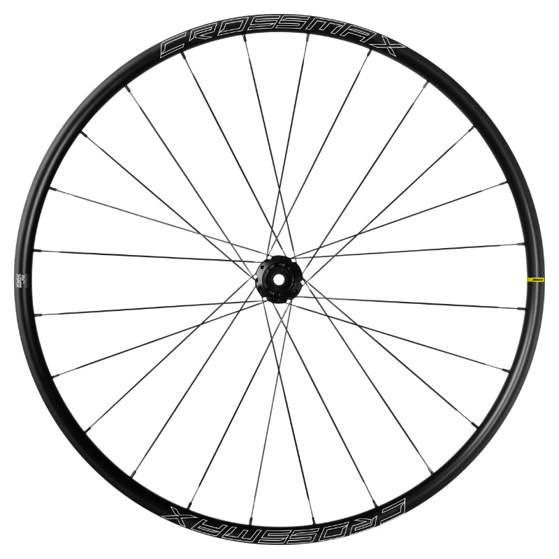 ROUE VTT DISQUE 29" MAVIC CROSSMAX BOOST TUBELESS READY ARRIERE NOIR SHIMANO HG 10-11V AXE TRAVERSANT BOOST 12-148 DISQUE 6 TROUS READY JANTE 622-25