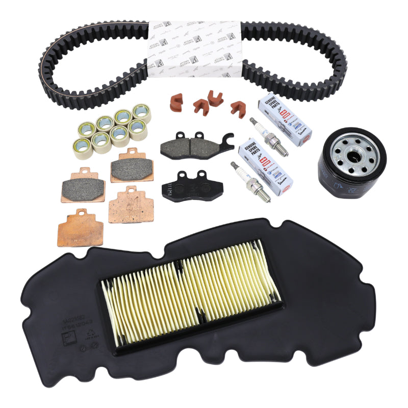 ORIGINAL MAXISCOOTER MAINTENANCE KIT PIAGGIO 530 MP3 2022+ (WITH BRAKE PADS) -1R000550-