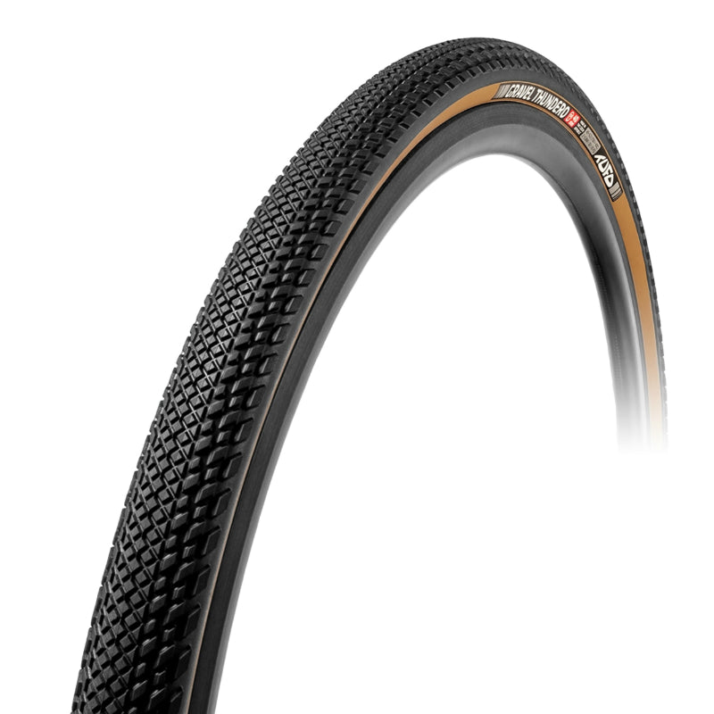 GRINDBAND 700 X 44 TUFO THUNDERO ZWART-BEIGE TUBELESS READY TS (44-622)