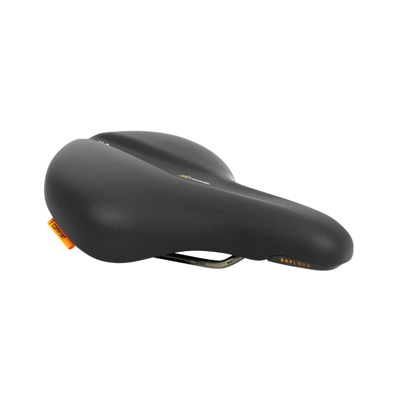 SELLE ROYAL EXPLORA GEL AVEC CANAL ANATOMIQUE LOISIR RELAXED NOIR 253x218mm 598 g