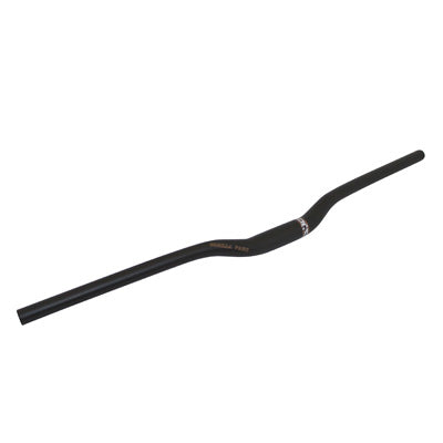 MTB HANDLEBAR HALF RISE P2R UNO ALU MAT BLACK 31.8mm L780mm HEIGHT 25mm