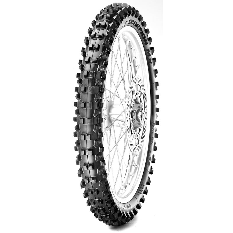 MOTORCYCLE TIRE 17'' 70-100-17 PIRELLI SCORPION MX32 MID SOFT FRONT TT 40M (NHS)