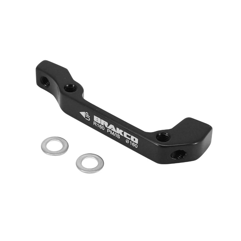 BRAKCO REAR MTB DISC BRAKE ADAPTER 160mm DISC POST-MOUNT CALIPER ON INTERNATIONAL FRAME