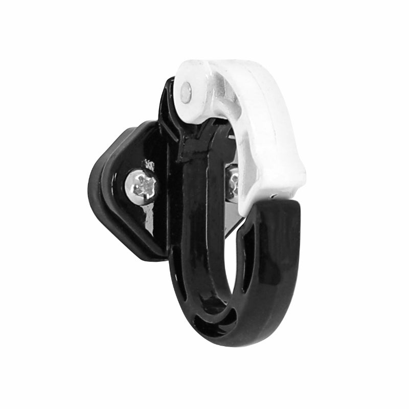 MOUNTING HOOK FOR XIAOMI M365 SCOOTER, PRO ALU BLACK-WHITE (SOLD INDIVIDUALLY) -P2R SELECTION-