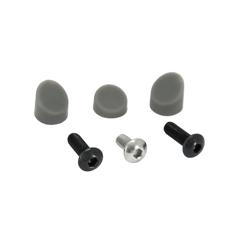 SCREW AND CAP FOR REAR MUDGUARD FOR XIAOMI M365, PRO BLACK SCOOTER (SOLD BY 3) -P2R SELECTION-