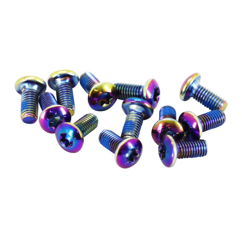 SCREW FOR SCOOTER BRAKE DISC DIAM 4.6 mm MULTICOLOR (SOLD BY 12) -P2R SELECTION-