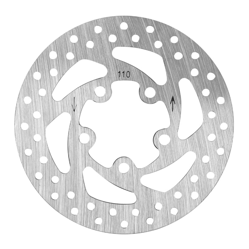 5-HOLE SCOOTER BRAKE DISC XIAOMI M365, ESSENTIAL, 1S, PRO, PRO 2, MI 3 (110 mm) -P2R SELECTION-