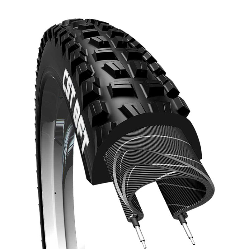 PNEU VTT 27.5 X 2.40 CST BFT NOIR TUBELESS READY TS (61-584)  - DUAL COMPOUND