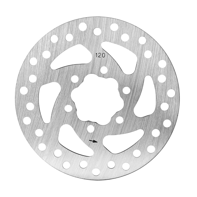 I-RAW 6-HOLE ELECTRIC SCOOTER BRAKE DISC (120 mm) (FOR REF 197845)