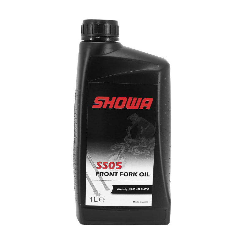 HUILE DE FOURCHE SHOWA SS05 VISCOSITE 15,65 cSt A 40° 5W (1L) (VENDU A L'UNITE) ()