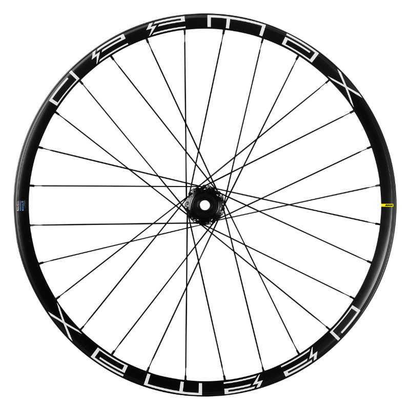 ROUE VTT DISQUE 27.5" MAVIC E-DEEMAX BOOST TUBELESS READY AVANT AXE TRAVERSANT 15-110 DISQUE 6 TROUS JANTE 584-35