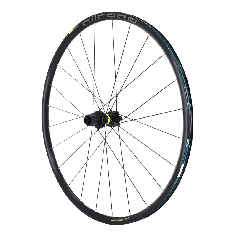 GRINDWIEL SCHIJF 700 MAVIC ALLROAD ACHTER CASSETTE SHIMANO 11-10V SCHIJF 6 GATEN TUBELESS READY DOORAS 12-142 ZWARTE VELG 622-22