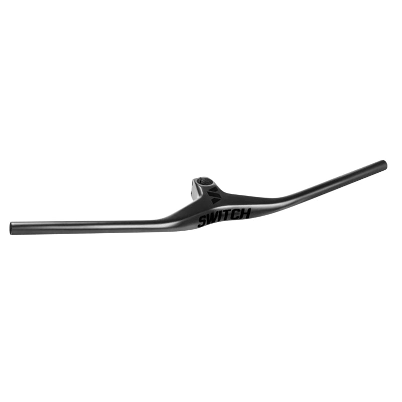 SWITCH CONCORDE RECHT MTB-STUUR MET GEÏNTEGREERDE FULL CARBON STUURL 760 mm STUURL 80 mm VOOR 1" 1-8 STEEPER. (gewicht 260 g)