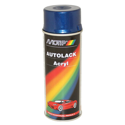 MOTIP AUTOLACK ACRYL METAAL DONKERBLAUW AEROSOL VERFSPRAY 400 ml (53922)