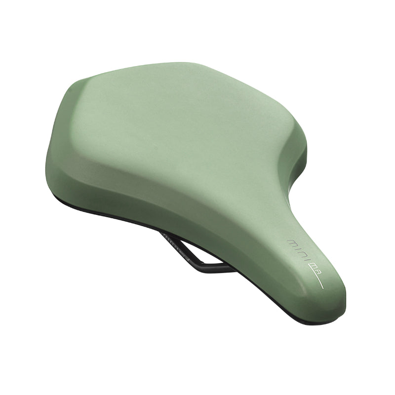 NEWTON CITY ROY MINIMA SADDLE GREEN 262x190mm STEEL RAIL