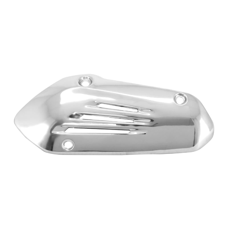 PROTECTION-TOLE DE POT ECHAPPEMENT CHROME ORIGINE PIAGGIO 125 GTS VESPA 2022+ -1A021812-