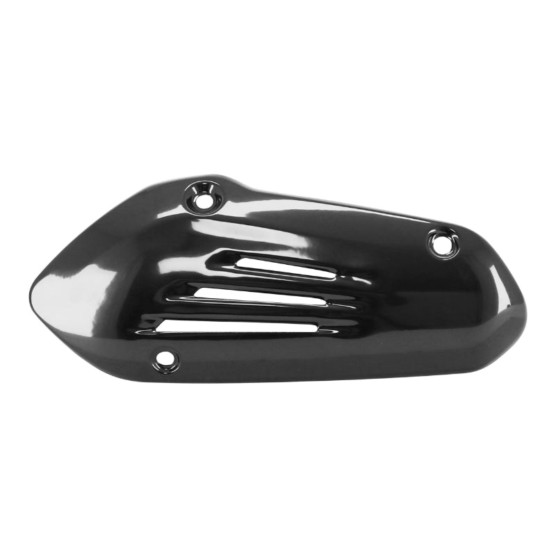 PROTECTION-TOLE DE POT ECHAPPEMENT NOIR ORIGINE PIAGGIO 125 GTS VESPA 2022+ -1A022101-