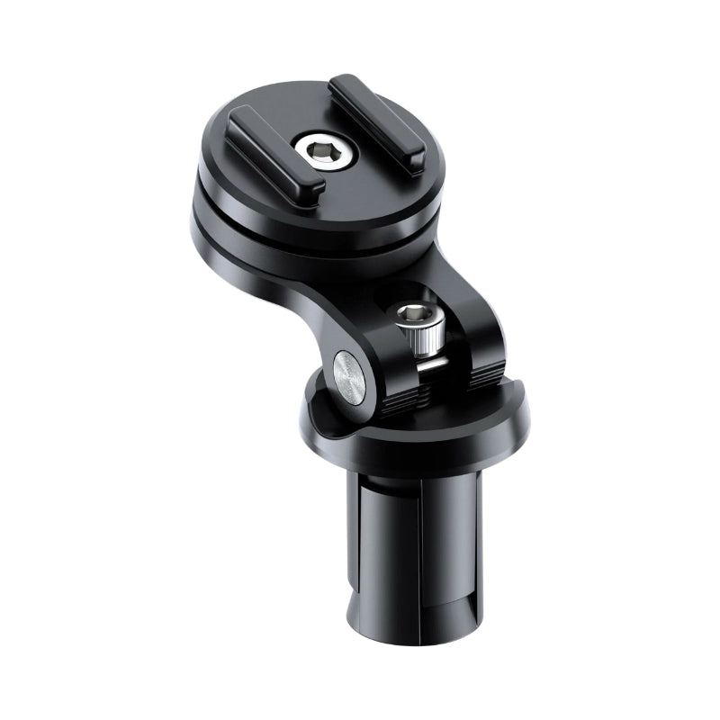 SP CONNECT MOTORCYCLE SMARTPHONE-TELEPHONE MOUNT SOLD PER UNIT STEERING COLUMN FIXING SIZE WEIGHT BLACK ALUMINUM (DIAM 12-14.9mm, 15-17.9mm, 18-20.9mm, 21-23.9mm, 24-26.9mm, 27-30.9mm)