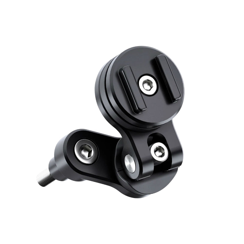 SMARTPHONE-TELEPHONE MOTORCYCLE SUPPORT SP CONNECT SOLD INDIVIDUALLY CLUTCH OR BRAKE LEVER MOUNTING SIZE MASS BLACK ALUMINUM (2 SCREWS PROVIDED M6 and UNC 1-4”-20)