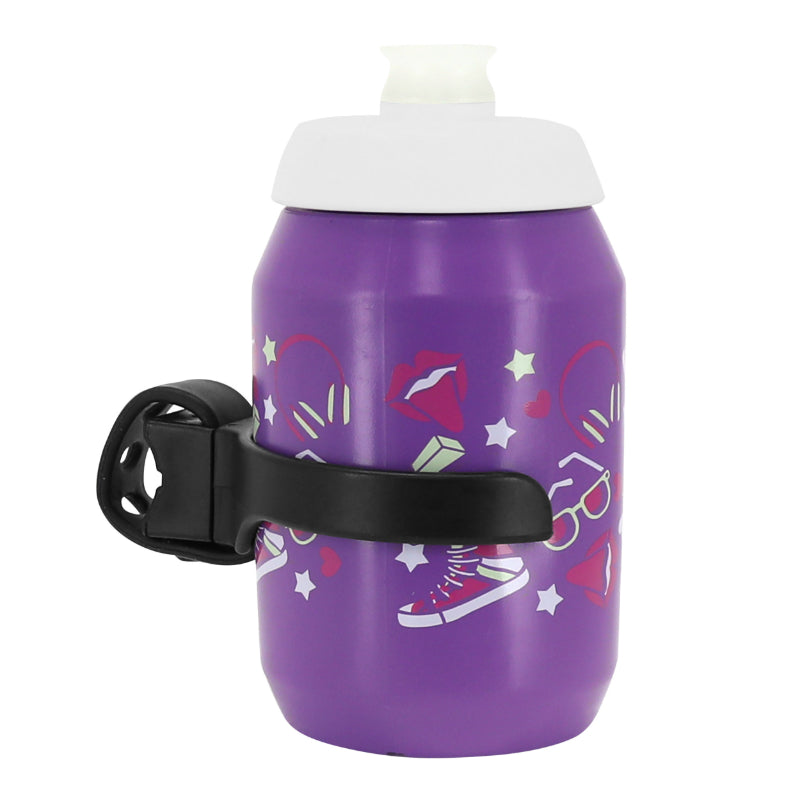 POLISPORT CHILDREN'S BOTTLE SPEEDY MOVE KIDS PURPLE 300ml WITH BOTTLE CARRIER