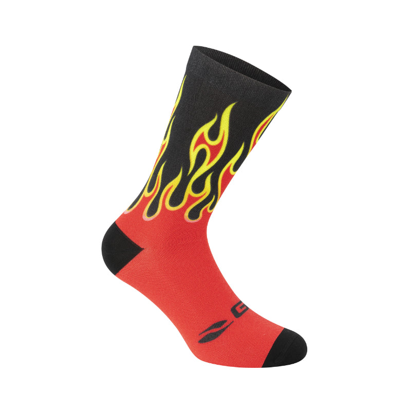 CHAUSSETTES-SOCQUETTES ETE GIST FIRE 38-42 ECOLOGIQUE - HAUTEUR 16CM (PAIRE)   -5863