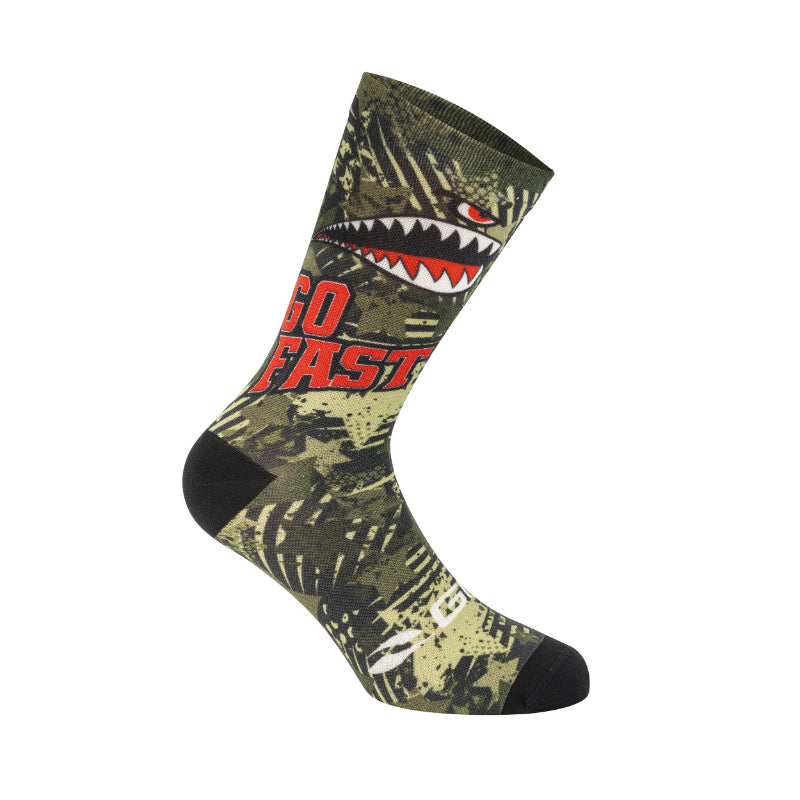 SUMMER SOCKS-ANKLE SOCKS GIST MILITARY 38-42 ECOLOGICAL - HEIGHT 16CM (PAIR) -5863