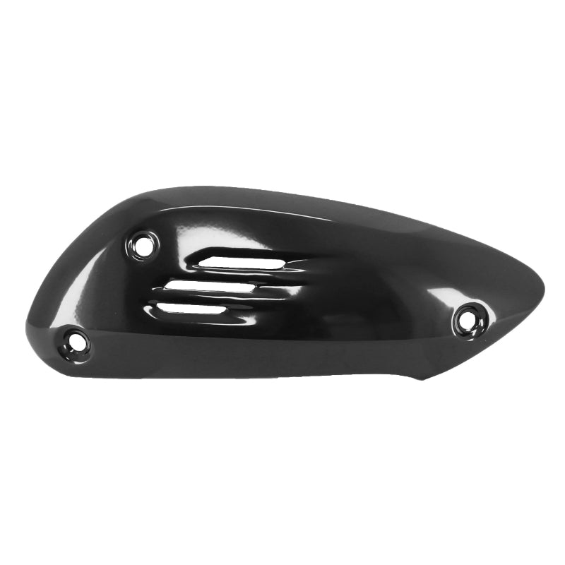 PROTECTION-TOLE DE POT ECHAPPEMENT NOIR SATINE ORIGINE PIAGGIO 300 VESPA GTS 2023+ -1A022102-