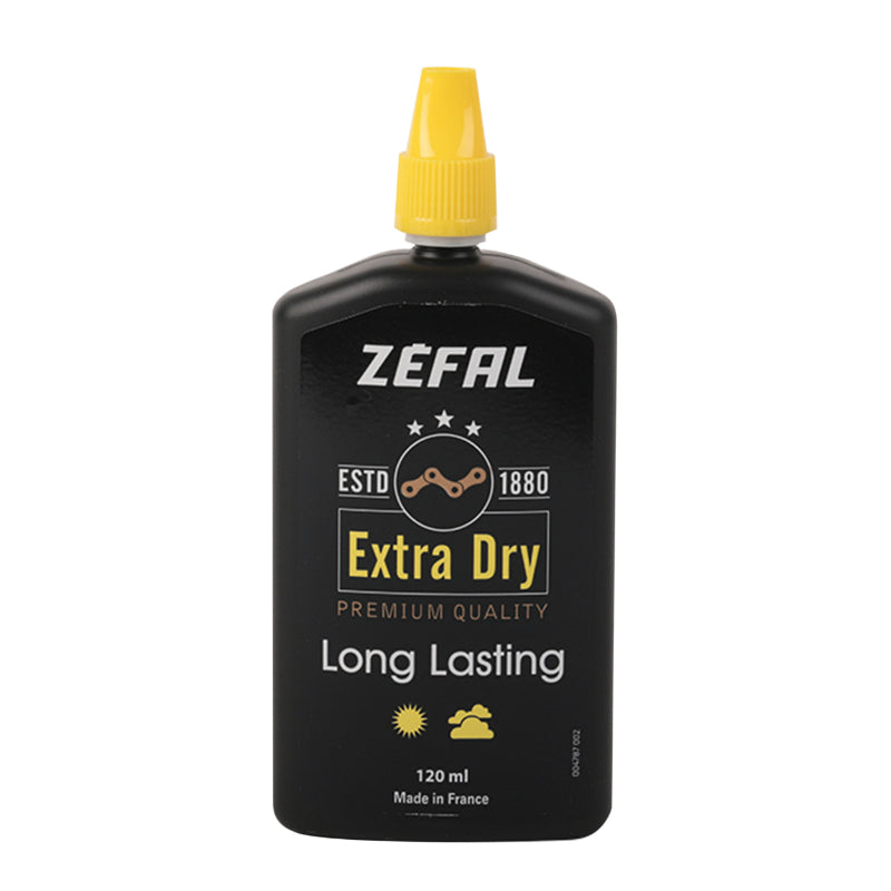 LUBRIFIANT VELO CHAINE ZEFAL DRY WAX CONDITION SECHE OU POUSSIEREUSE (BURETTE 120ml)