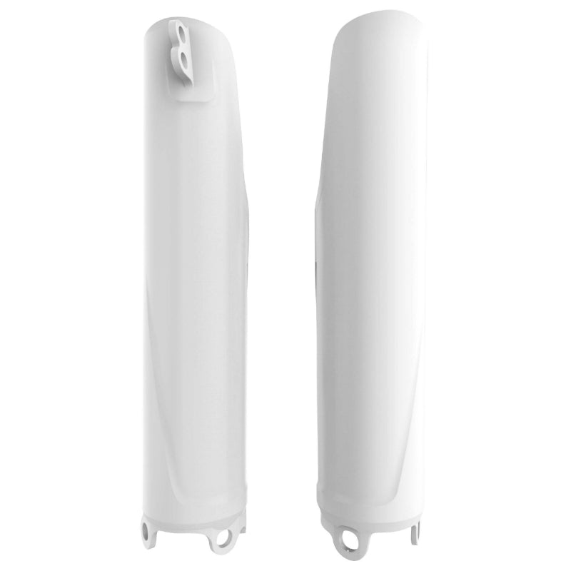 POLISPORT MOTORCYCLE FORK PROTECTION HONDA 250, 450 CRF R, 450 CRF RX 2019+ WHITE (PAIR)