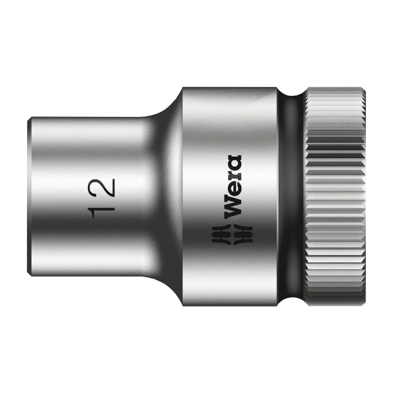 WERA 8790 HMC ZYKLOP 1-2 SOCKET DIAM 12 mm (SOLD INDIVIDUALLY) -GERMAN BRAND FOR WORKSHOPS-