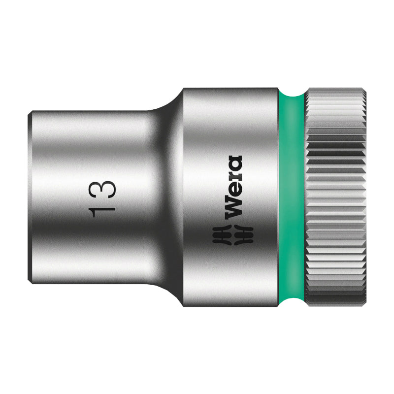 WERA 8790 HMC ZYKLOP 1-2 SOCKET DIAM 13 mm (SOLD INDIVIDUALLY) -GERMAN BRAND FOR WORKSHOPS-