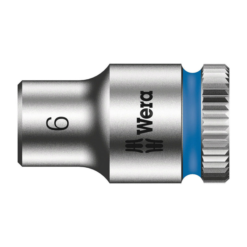 WERA 8790 HMA ZYKLOP 1-4 DIAM 6 mm SOCKET (SOLD INDIVIDUALLY) -GERMAN BRAND FOR WORKSHOPS-