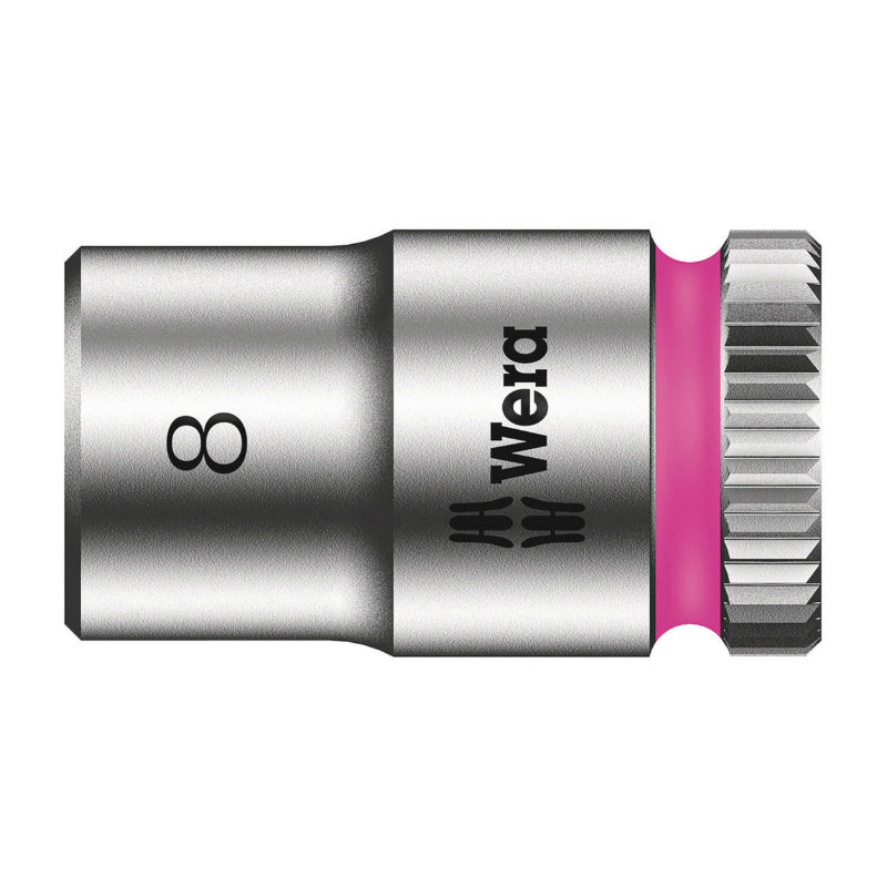 WERA 8790 HMA ZYKLOP 1-4 DIAM 8 mm SOCKET (SOLD INDIVIDUALLY) -GERMAN BRAND FOR WORKSHOPS-