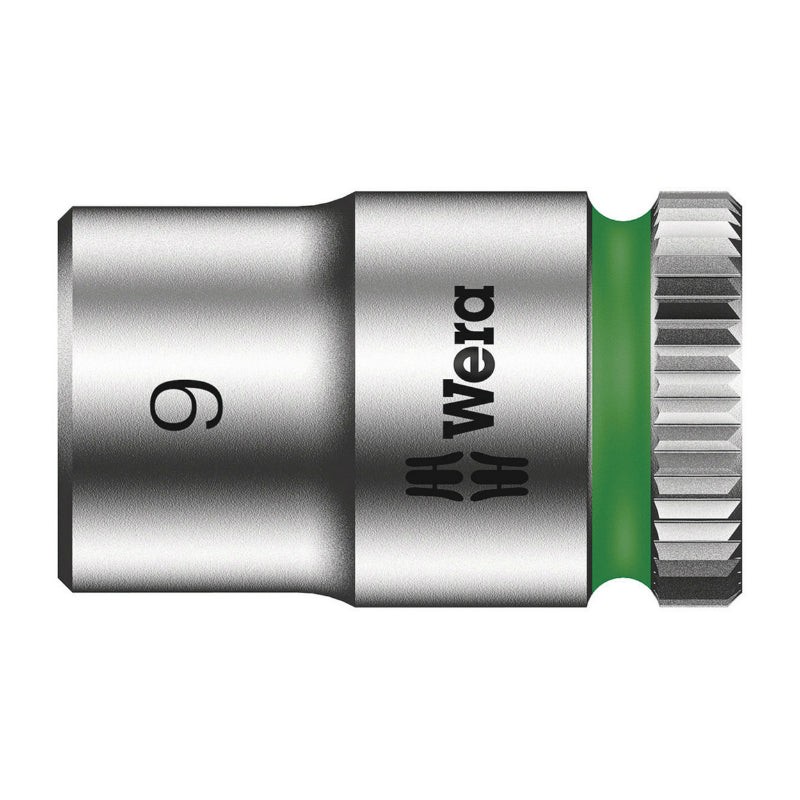 WERA 8790 HMA ZYKLOP 1-4 DIAM 9 mm SOCKET (SOLD INDIVIDUALLY) -GERMAN BRAND FOR WORKSHOPS-