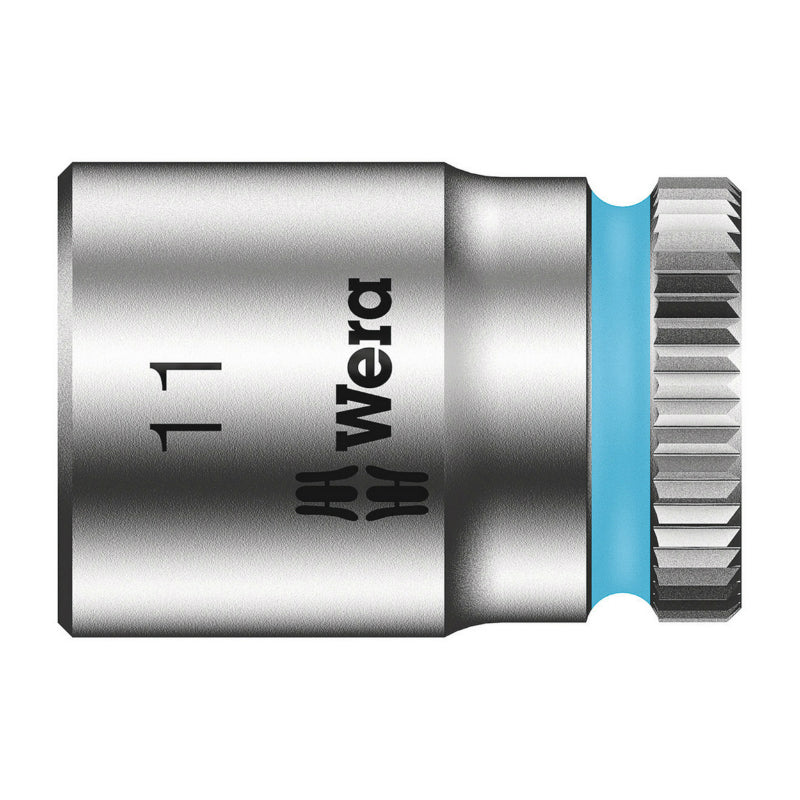 WERA 8790 HMA ZYKLOP 1-4 SOCKET DIAM 11 mm (SOLD INDIVIDUALLY) -GERMAN BRAND FOR WORKSHOPS-