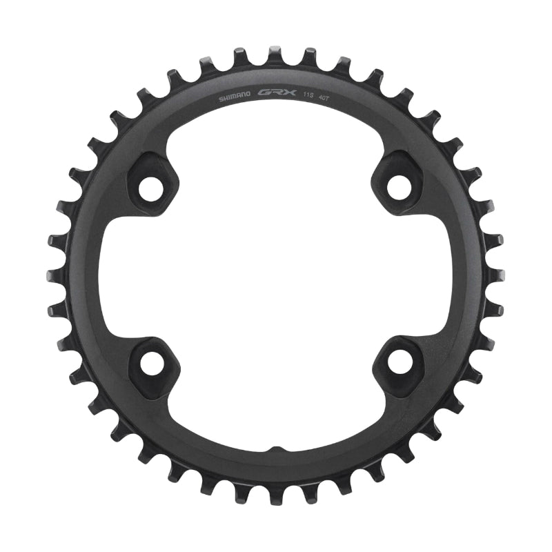 GRAVEL CHAINRING 4BRA D.110 FOR SHIMANO GRX MONO RX600 ORIGINAL 40T INTERIOR 11V. BLACK