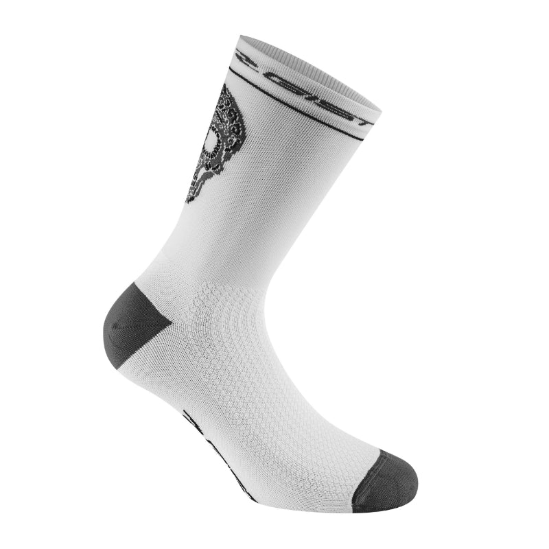 GIST CRANE SUMMER SOCKS-ANKLE SOCKS WHITE-BLACK 36-39 - HEIGHT 18CM (PAIR) -5860