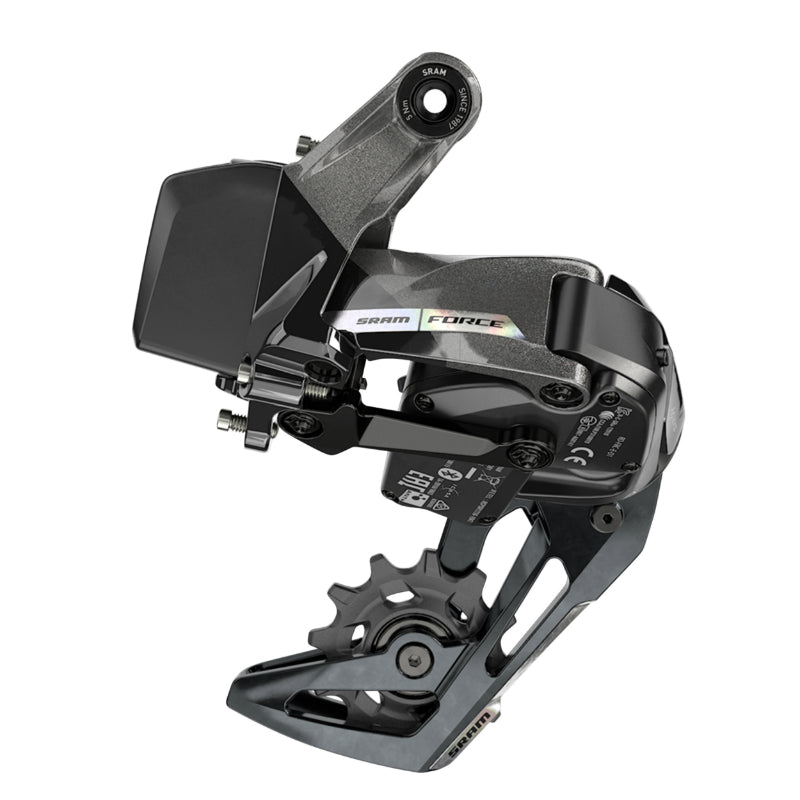 SRAM 12V REAR ROAD DERAILLEUR. FORCE D2 AXS ELECTRIC (MAX 44T CAPACITY) (BATTERY NOT INCLUDED)