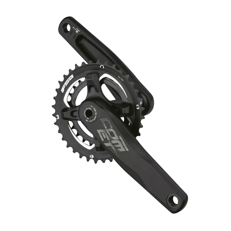 FSA COMET INTEGRATED MTB CRANKSET 10V. BLACK ALU 175mm 36x26 (AXLE 24mm)