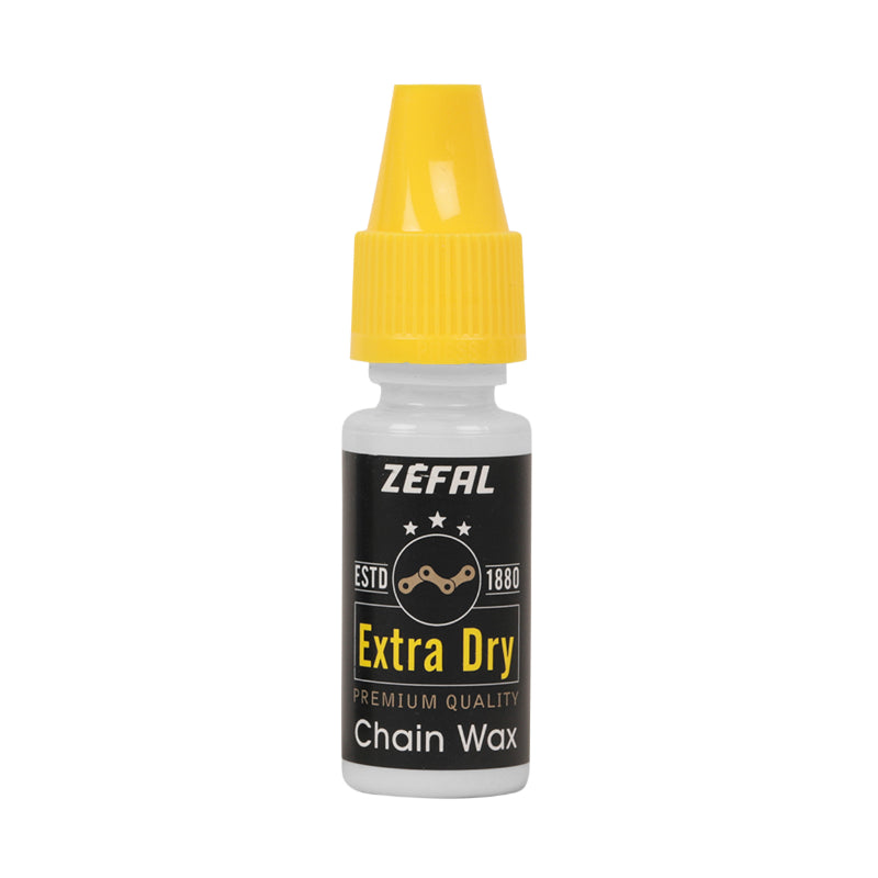 ZEFAL DRY WAX FIETSKETTING SMEERMIDDEL DROGE OF STOFFIGE STAAT (10ml BLIK) - IDEAAL OM TE NEMEN BIJ HET UITGAAN