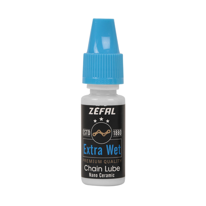 ZEFAL EXTRA WET ALL CONDITIONS BICYCLE CHAIN ​​LUBRICANT (10ml CAN) - IDEAL FOR TAKING ON YOUR RIDE