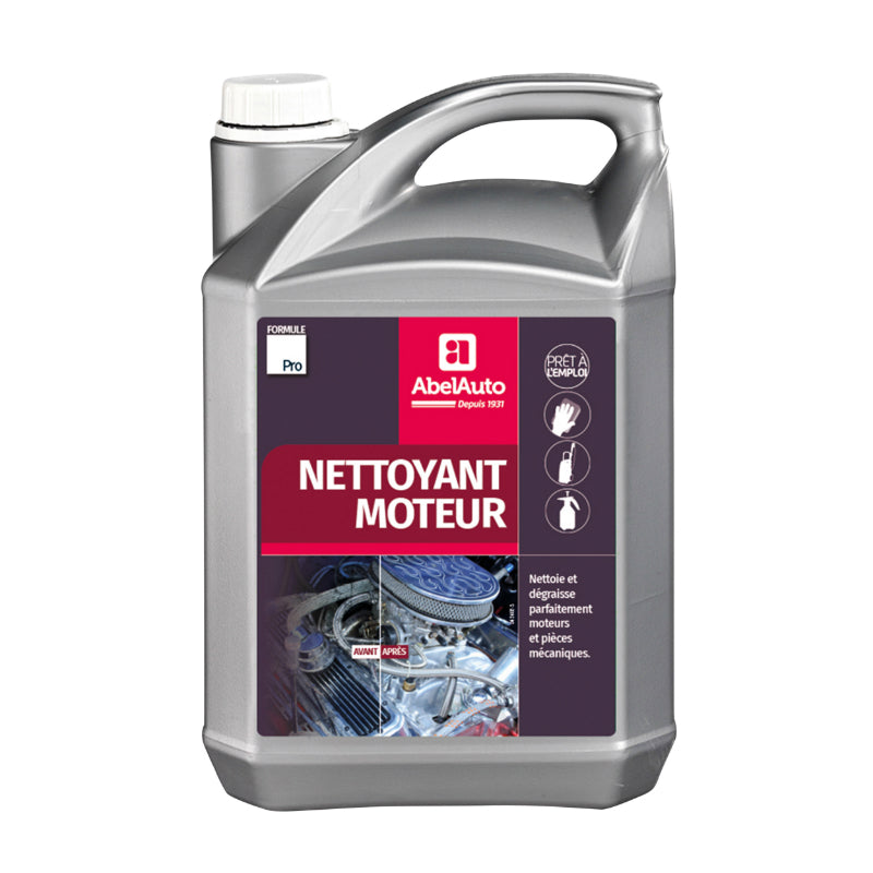 NETTOYANT MOTEUR ABEL AUTO 5L (MARQUE FRANCAISE)   -GAMME PROFESSIONNELLE-