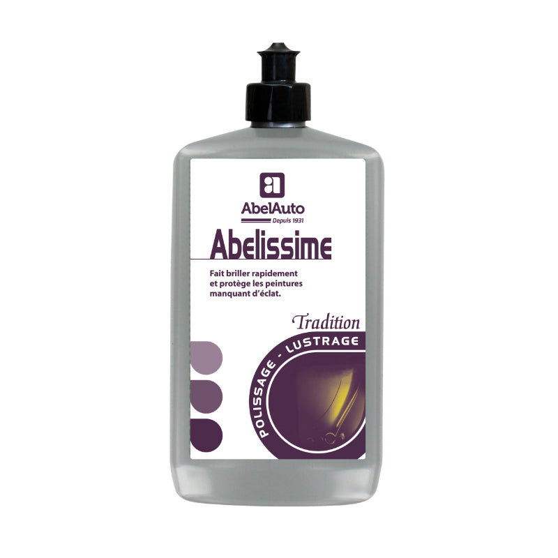 POLISH LUSTREUR ABELISSIME CARROSSERIE ABEL AUTO 1L PROTEGE ET FAIT BRILLER (MARQUE FRANCAISE)  -GAMME PROFESSIONNELLE-