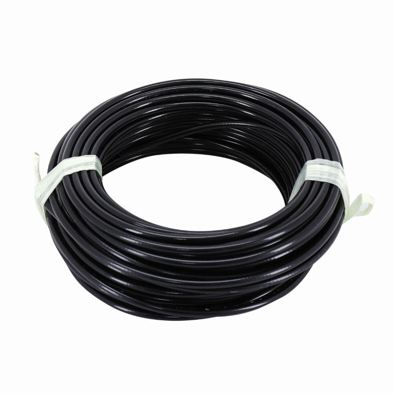 GAINE POUR CABLE DE GAZ 50 A BOITE TEFLON DIAM 5 mm LONGUEUR 20 M NOIR  -P2R-